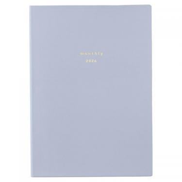 2025年12月始まり手帳 月間 B6 isshoni. E8747 ブルー