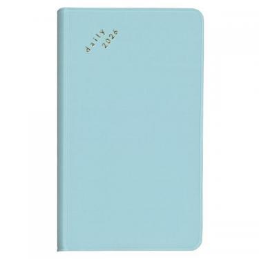 2026年1月始まり手帳 デイリー ノートポケット isshoni. E8753 ブルー