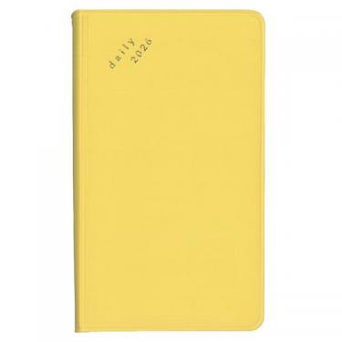 2026年1月始まり手帳 デイリー ノートポケット isshoni. E8754 イエロー