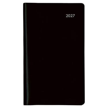 2026年12月始まり手帳 月間 アポイント ブラック E8308