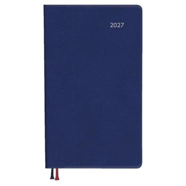 2026年12月始まり手帳 週間レフト アポイント ネイビー E8322