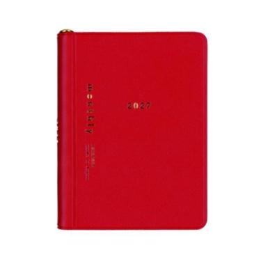 2026年12月始まり手帳 月間 isshoni. E8780 レッド