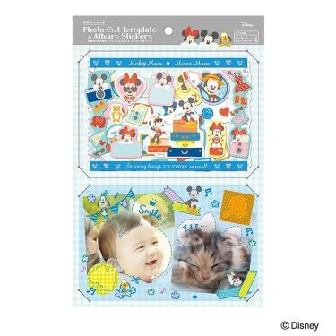 デコルーレ テンプレート&シールセット ディズニー ミッキーフレンズ