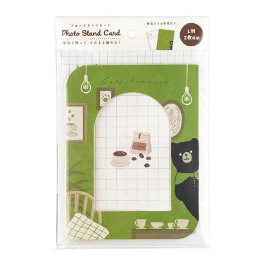 フォトスタンドカード L判 くま