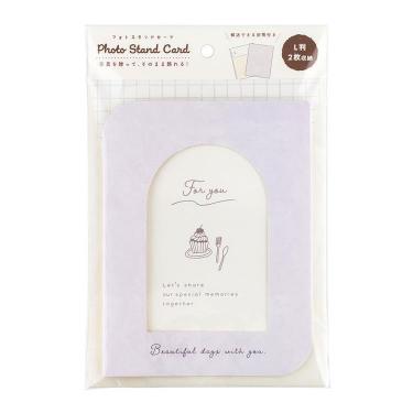 フォトスタンドカード L判 ケーキ