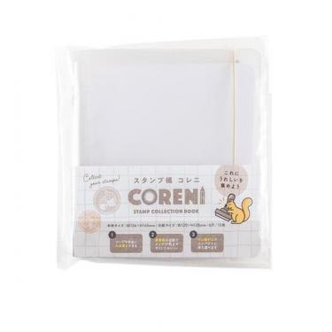 コレニ スタンプ帳 バインダー ホワイト