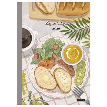 2025年12月始まり 月間 A5 ロジカルダイアリー ノートタイプ ホームデイズ ブランチ