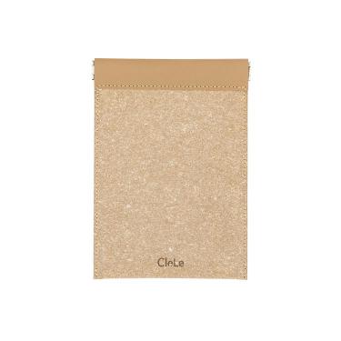 クルレ スプリングポーチ Mサイズ ブラウン