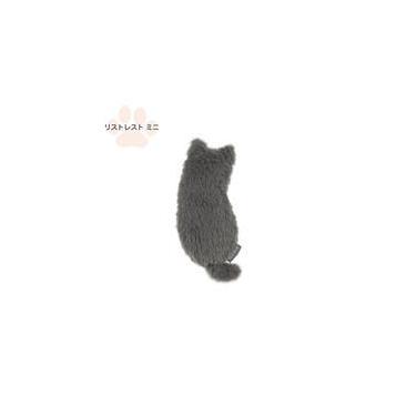 リストレスト ミニ ねこのせ 灰ロシアン