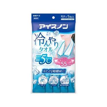 冷んやりタオル 5包入