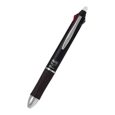 フリクションボール3 ウッド 0.5mm 消える3色ボールペン ダークブラウン