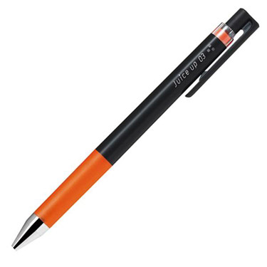 ジュースアップ 0.3mm ゲルインク オレンジ