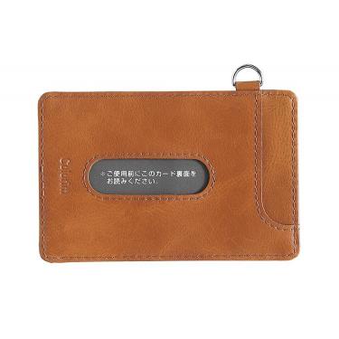 カラリムオム パス入れ ブラウン