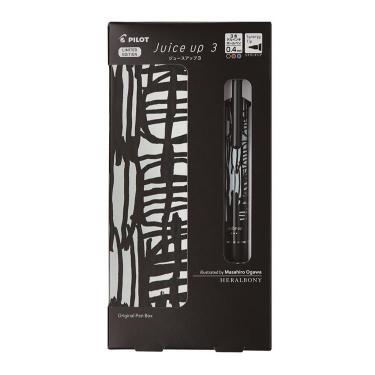 ジュースアップ 3色ボールペン 0.4mm ゲルインク ヘラルボニー