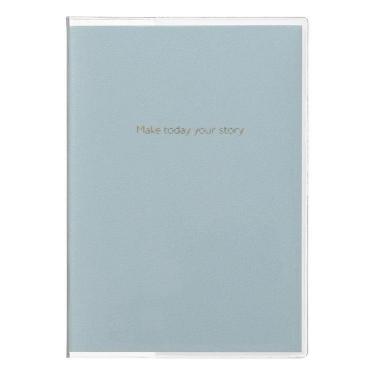 ライフログ用日付フリー手帳 A6 ファンログ ネモフィラ