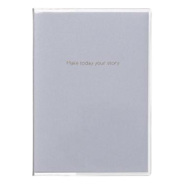 ライフログ用日付フリー手帳 A6 ファンログ ラベンダー