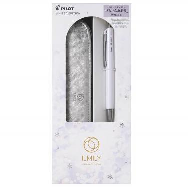 イルミリー ボールペン 0.3mm 油性 ホワイトクリスマス サマーギフト