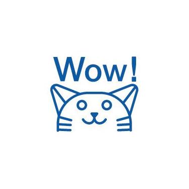 フリクションスタンプ ワオ（ブルー）