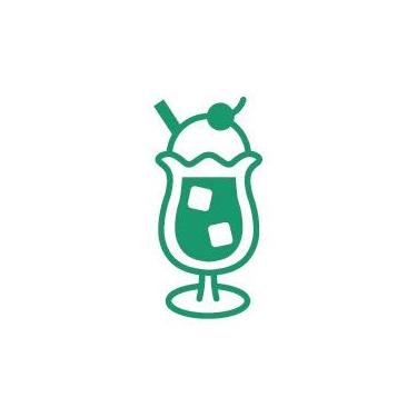 フリクションスタンプ クリームソーダ（グリーン）