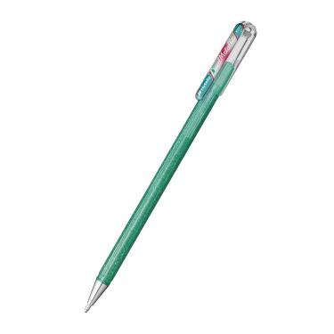 デュアルメタリック ボールペン 1.0mm ターコイズグリーン+メタリックレッド&グリーン