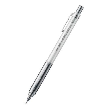 PGメタル350 シャープペンシル 0.5mm クリアホワイト