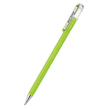 マットホップ ゲルインクボールペン イエローグリーン