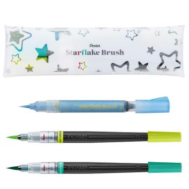 スターフレークブラッシュ スターターセット3（アートブラッシュ）