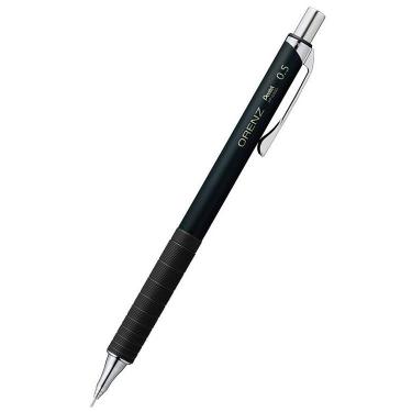 オレンズ メタルグリップ シャープペン 0.5mm ブラック