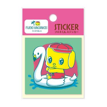 ステッカー フエキバカンス スワン