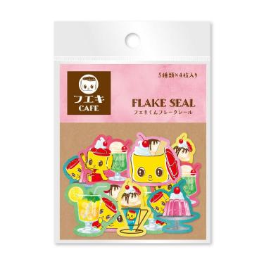 フレークシール フエキカフェ ピンク
