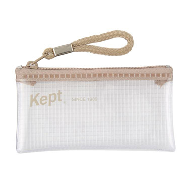 Kept クリアケース ミニ ケプト ベージュ【ロフト限定】