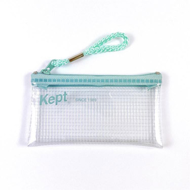 Kept クリアケース ミニ ケプト グレイッシュグリーン【ロフト限定】