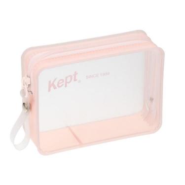 Kept レクトカードポーチ ピンク