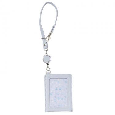 ノフェス リール付パスケース ストーンブルー