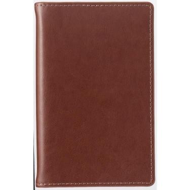 2025年12月始まりシステム手帳 月間 ミニ6 ジャストリフィルサイズ ブラウン