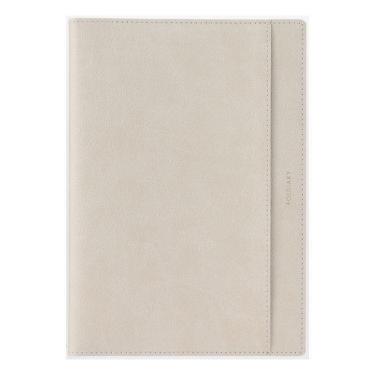 2025年12月始まり 月間 A5 フォルダイアリー PU合皮 グレー