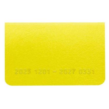 2025年12月始まり 月間 B8 カードサイズダイアリー イエロー