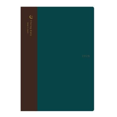 2025年12月始まり 月間 B6 ちょいログダイアリー グリーン