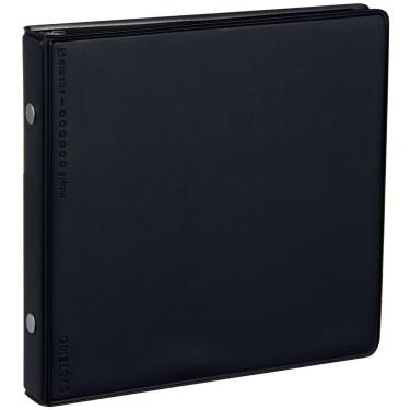 システモ バインダー 6穴スクエア ブラック