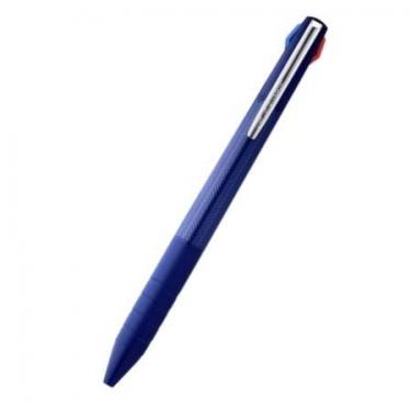ジェットストリーム スリムコンパクト 3色ボールペン 0.5mm ネイビー