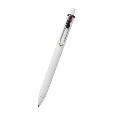 ユニボール ワン 0.5mm ゲルインク 白軸 黒