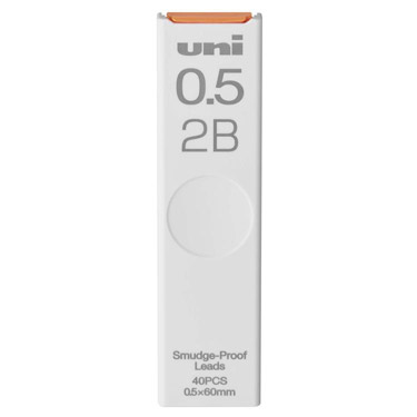 シャープ替芯 uni 0.5mm 2B