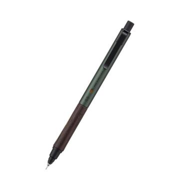 クルトガ ウッド シャープペン 0.5mm スチールグレー(スチール