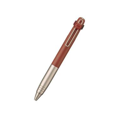 ユニボール ゼント フローモデル 3色ボールペン 0.5mm 水性 ブラストバーガンディ