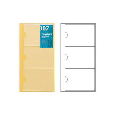 トラベラーズノート リフィル 名刺ファイル