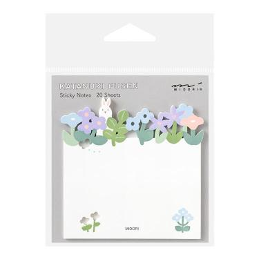 付せん紙 型抜き 花畑柄(花畑柄): ステーショナリー | ロフト