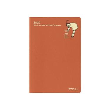 2027年1月始まり手帳 月間 B7 ミニ オジサン