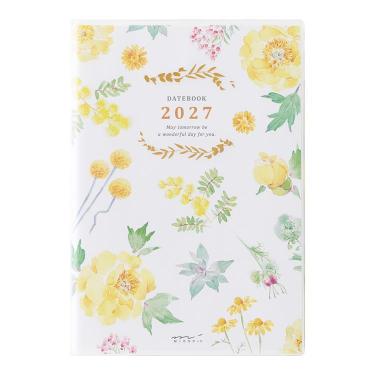 2027年1月始まり手帳 週間 B6 カントリータイム花柄