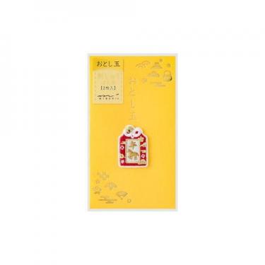 年賀ポチ袋 刺繍 お守り柄 午 2枚入り