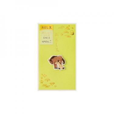 年賀ポチ袋 刺繍 馬親子柄 2枚入り